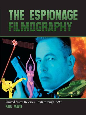 cover image of The Espionage Filmography